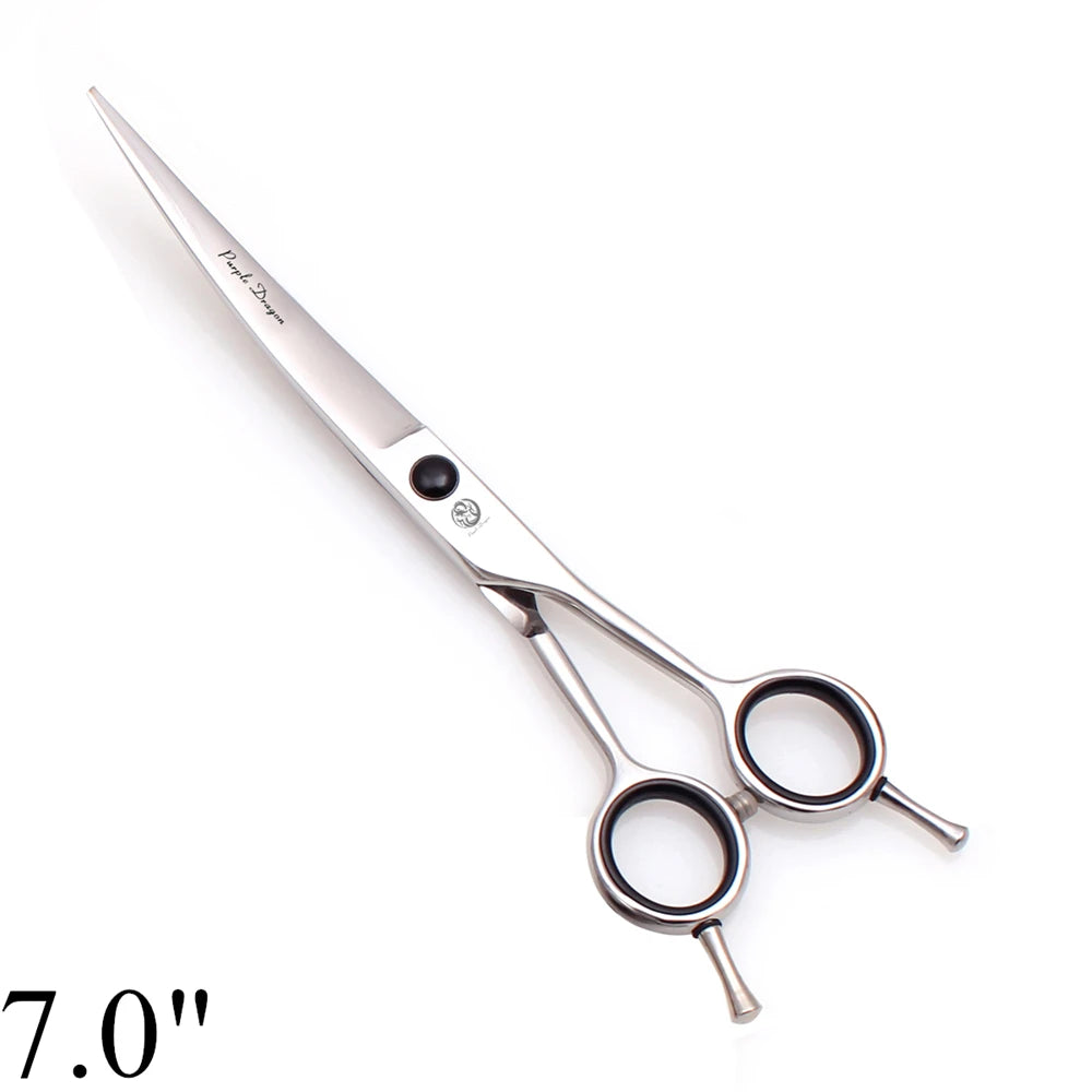 Cat Grooming Scissors Professional 5.5" 6" 7" 8" JP Stainless Bend UP Scissors Up Curved Shears Pet Scissors Animal Shears Z1028