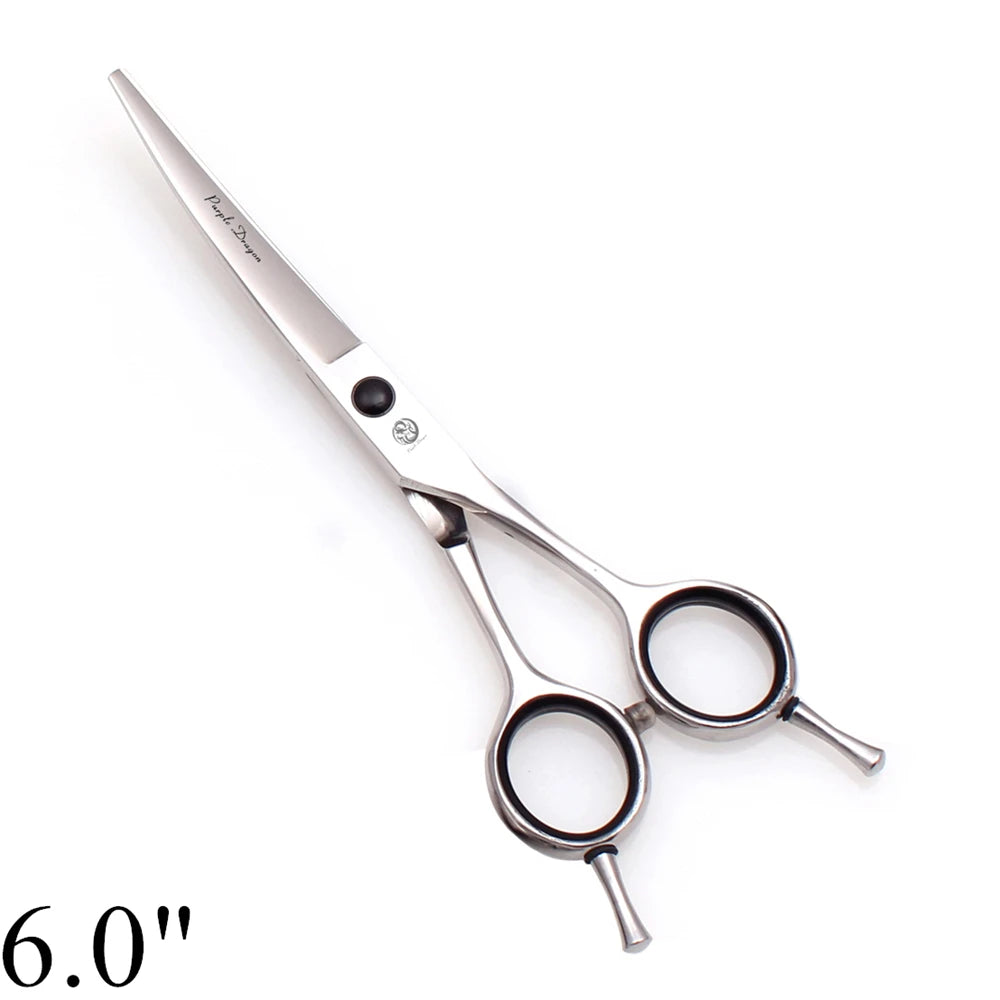 Cat Grooming Scissors Professional 5.5" 6" 7" 8" JP Stainless Bend UP Scissors Up Curved Shears Pet Scissors Animal Shears Z1028