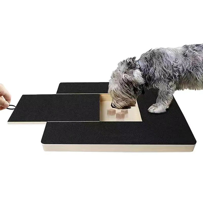 Dog Nail File Pad Square Nail File Scratcher Wood Grinder Dog Scratch Pad for Nails Dog Nail File Board Sandpaper Scratcher