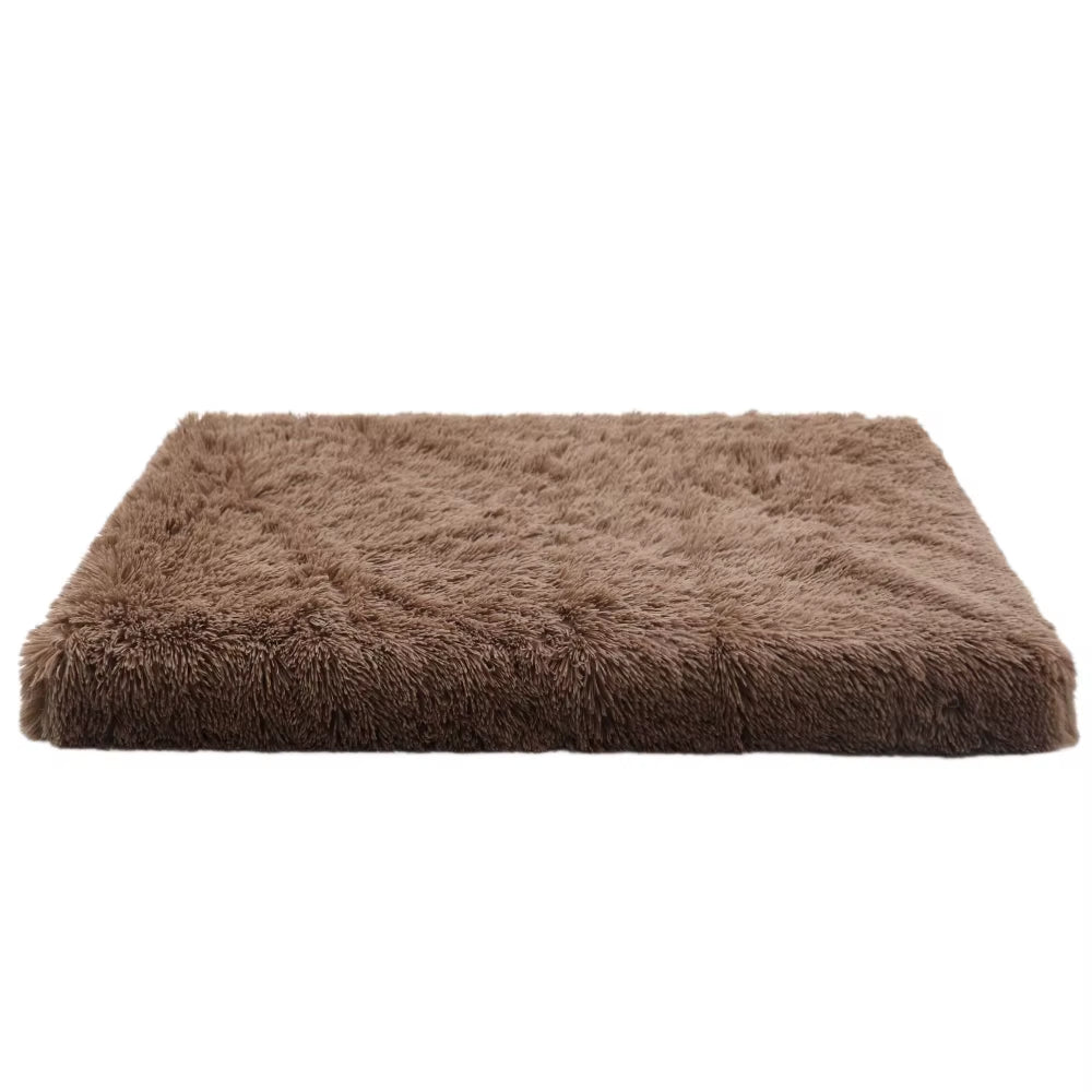 Plush Dog Bed Mat Cat Beds for Small Medium Large Dogs Removable for Cleaning Puppy Cushion Super Soft Claming Dog Beds Pet Bed